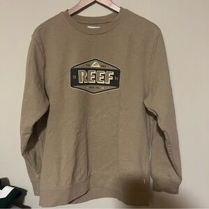 Reef Men's Brown Crewneck Sweater